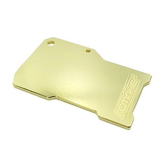 RC Maker RCM-X4-FEPB-PO  RC Maker Floating Electronics Option Brass Plate for Xray X4