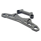 RC Maker RCM-X4-CBP  RC Maker GeoCarbon Bumper Brace w/HD Stopper for Xray X4 X4CBP