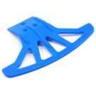RPM R/C Products RPM81045 Wide Front Bumper Stampede 4X4 Blue