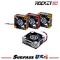 Surpass Hobby USA SP-360004-03 Rocket-RC Orange ESC 30mm Aluminum Cooling Fan 28,000 RPM