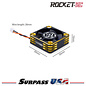 Surpass Hobby USA SP-360004-02 Rocket-RC Gold ESC 30mm Aluminum Cooling Fan 28,000 RPM