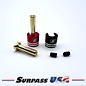 Surpass Hobby USA SH-01900 Surpass USA Heatsink Bullet Plugs 4mm 1pr