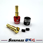 Surpass Hobby USA SH-01902 Surpass USA Heatsink Bullet Plugs 4/5mm Stepped 1pr