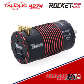 Surpass Hobby USA SP-042740-02-2200 Rocket 1/8 Taurus 2200Kv 5S Off-Road Buggy & Truggy Sensored Brushless Motor