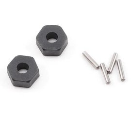 Traxxas TRA1654 12mm Hex Stub Axle Pin & Collar Set Rustler Slash Stampede 2WD 4WD(2)