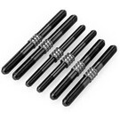 J Concepts JCO2682-2  Fin Titanium Turnbuckle Kit, Stealth Black, 6pcs, Fits D819 / E819 26822