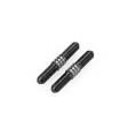 J Concepts JCO2682-2OP  Fin Titanium Turnbuckle 5x35mm, Stealth Black, Fits D819 / E819 with Worlds Spec Front End, 2pc 26822OP