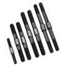 J Concepts JCO2801-2  TLR 8ight-X 2.0 | XE Fin Titanium Turnbuckle Set Black 28012