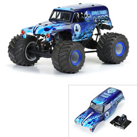Proline Racing PRO3539-13  1/10 Grave Digger Ice (Blue) Painted Body Set: LMT