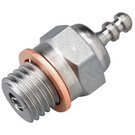 Racers Edge RCESF3  Platinum / Iridum Sure Fire #3 Medium Glow Plug