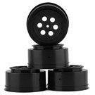 Tekno RC TKR2220  Tekno RC TR606 SCT Offset Short Course Wheels (Black) (4) w/ 12mm Hex