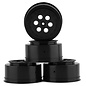 Tekno RC TKR2220  Tekno RC TR606 SCT Offset Short Course Wheels (Black) (4) w/ 12mm Hex