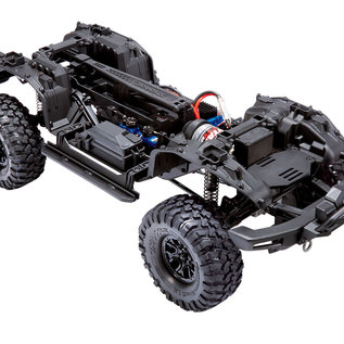 Traxxas TRA92076-4  Black Traxxas TRX-4 1/10 Trail Crawler Truck w/2021 Ford Bronco Body (Shadow Black) & TQi 2.4GHz Radio