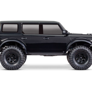 Traxxas TRA92076-4  Black Traxxas TRX-4 1/10 Trail Crawler Truck w/2021 Ford Bronco Body (Shadow Black) & TQi 2.4GHz Radio