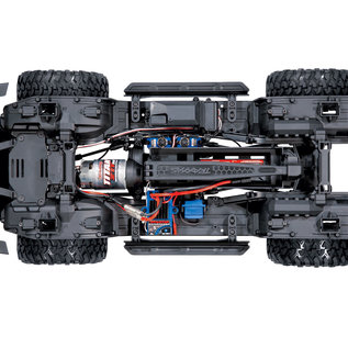 Traxxas TRA92076-4  Black Traxxas TRX-4 1/10 Trail Crawler Truck w/2021 Ford Bronco Body (Shadow Black) & TQi 2.4GHz Radio