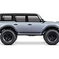 Traxxas TRA92076-4  Sliver Traxxas TRX-4 1/10 Trail Crawler Truck w/2021 Ford Bronco Body (Iconic Silver) & TQi 2.4GHz Radio