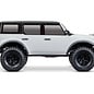 Traxxas TRA92076-4  White Traxxas TRX-4 1/10 Crawler w/2021 Ford Bronco Body (White) w/TQi 2.4GHz Radio