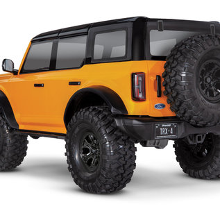 Traxxas TRA92076-4  ORANGE  Traxxas TRX-4 1/10 Crawler w/2021 Ford Bronco Body (Orange) w/TQi 2.4GHz Radio