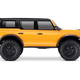 Traxxas TRA92076-4  ORANGE  Traxxas TRX-4 1/10 Crawler w/2021 Ford Bronco Body (Orange) w/TQi 2.4GHz Radio