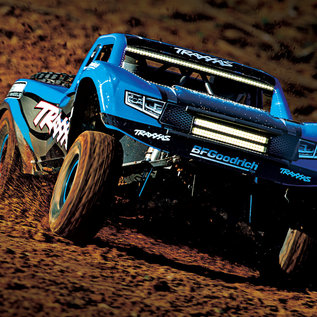 Traxxas TRA85086-4 TRX Blue/Black Traxxas Unlimited Desert Racer w/ Lights w/o Battery & Charger