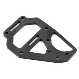 Tekno RC TKR6635C  Tekno RC EB410/ET410 Carbon Fiber Center Differential Top Plate & Fan Mount