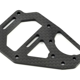 Tekno RC TKR6635C  Tekno RC EB410/ET410 Carbon Fiber Center Differential Top Plate & Fan Mount