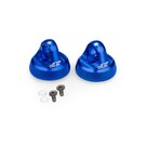 J Concepts JCO2701-1  Fin, 13mm Shock Cap, Blue, Fits Team Associated 13mm Shock Body 27011
