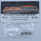 Custom Works R/C CSW3635  Steering Bushine For Ball Stud Kingpin (4)