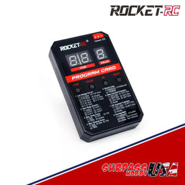 Surpass Hobby USA SP-100010-14 Rocket-RC V2 LED Program Card for TS80 PRO ESC