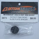Custom Works R/C CSW3873  Patriot FBM Front Slide Plate Spacer