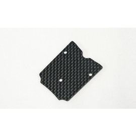 Mugen Seiki MUGE2431  E2431 Graphite Rear Wing Mount Plate: X8R/8RE, X8TR/RE 2431