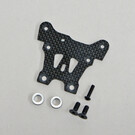 Mugen Seiki MUGE2158A  Graphite Front Upper Steering Plate: X8R/8RE/8/8E, X8TR/RE/8T/E 2158