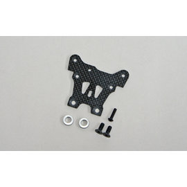 Mugen Seiki MUGE2158c  Graphite Front Upper Steering Plate: X8R/8RE/8/8E, X8TR/RE/8T/E 2158