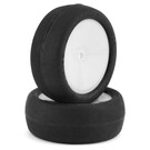 J Concepts JCO4018-1691  Silver Smoothie 2 2wd Buggy Front Tire Mounted (2)