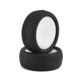 J Concepts JCO4018-1691  Silver Smoothie 2 2wd Buggy Front Tire Mounted (2)