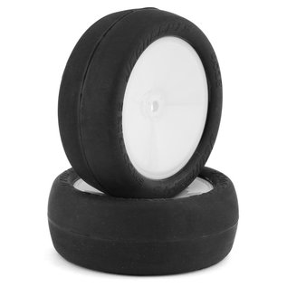 J Concepts JCO4018-1691  Silver Smoothie 2 2wd Buggy Front Tire Mounted (2)