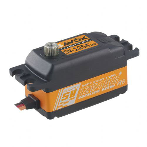 SAVSV1254MGP High Voltage Coreless Low Profile Digital Servo with