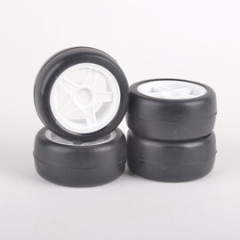Rush RU0486  Mini Tyres 30 Round Pre-Glued (4) 486