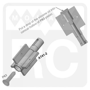 Awesomatix A800-AT41-2  Damper Vane A800AT412