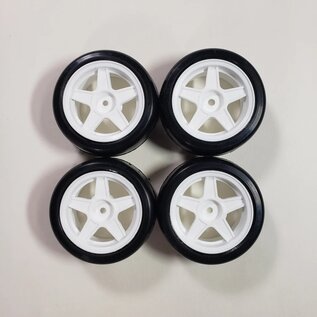 Rush RU0486  Mini Tyres 30 Round Pre-Glued (4) 486