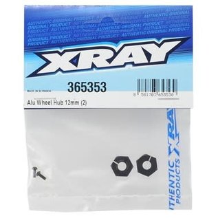 Xray XRA365353  12mm Aluminum Wheel Hex (2)