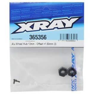 Xray XRA365356  12mm Aluminum Wheel Hex (2) (+1.50mm Offset)