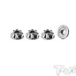 T-Works TP-181  Tworks Titanium Light weight serrated M5 Wheen Nut (4pcs)