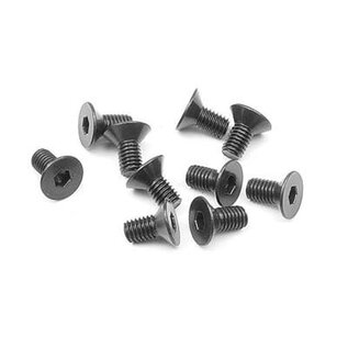 Xray XRA903306  3x6mm Flat Head Counter Sunk Hex Screw (10)