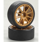 Tamiya 51219 Drift Tires Type D & Wheels