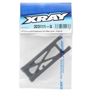 Xray XRA323111-G XT2 Graphite Composite Suspension Arm Rear Lower