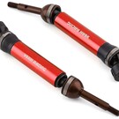 Yeah Racing YEA-TRSL-015RRD  Yeah Racing Traxxas Slash/Stampede 4x4 HD Rear Driveshafts (Red)