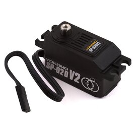 Yokomo YOKSP-02DV2A  Yokomo SP-02D V2 RWD Digital Low Profile Drift Servo (Black)