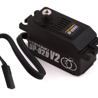 Yokomo YOKSP-02DV2A  Yokomo SP-02D V2 RWD Digital Low Profile Drift Servo (Black)