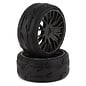 GRP Tyres GRPGTX03-XM3  GRP Tires GT - TO3 Revo Belted Pre-Mounted 1/8 Buggy Tires (Black) (2) (XM3) w/FLEX Wheel